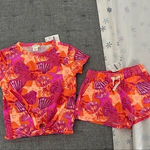 J. Crew Factory Kids Set in Orange and Pink